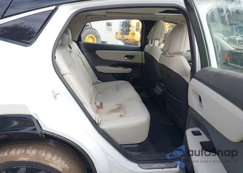 2023 Nissan Ariya Evolve+ z USA, uszkodzony, nr VIN JN1BF0BA5PM401286